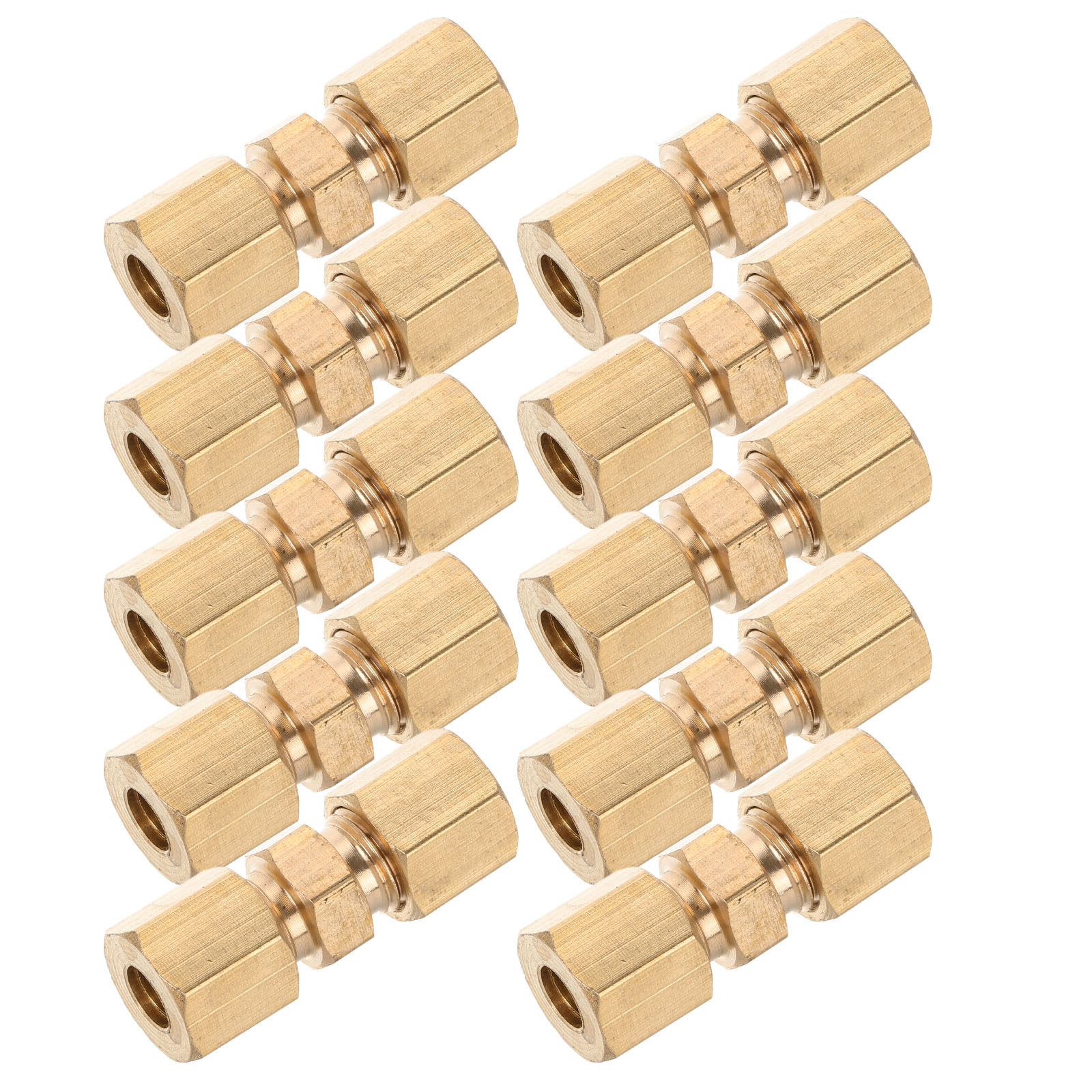 10 ชิ้น ข้อต่อสายเบรกทองเหลือง - Compression Fitting Brass บทวิจารณ์และราคา