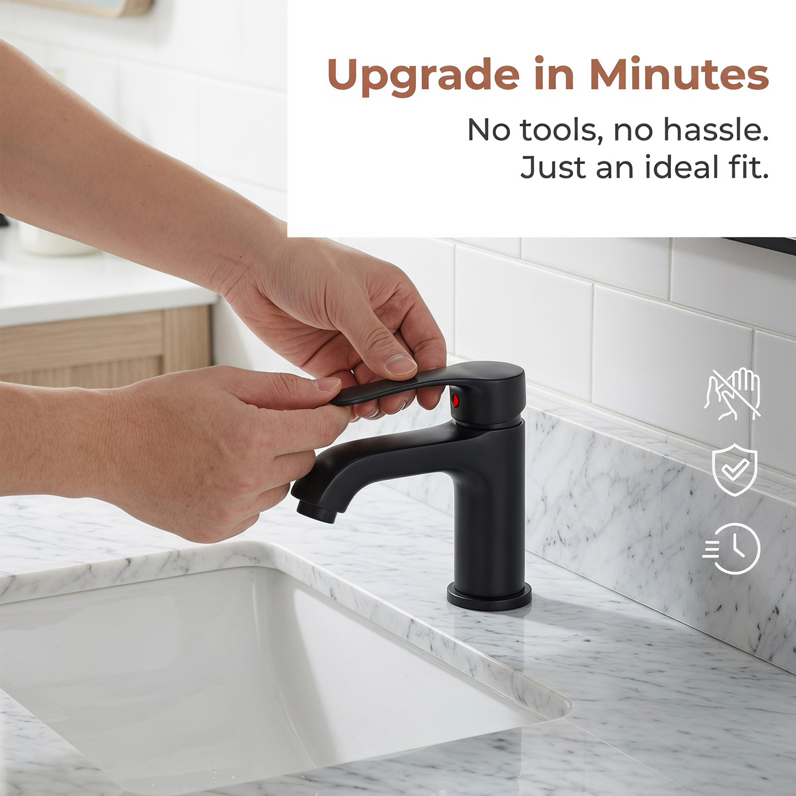 มือจับก๊อกน้ำอ่างล้างหน้าแบบก้ - Basin Mixer Cartridge บทวิจารณ์และราคา